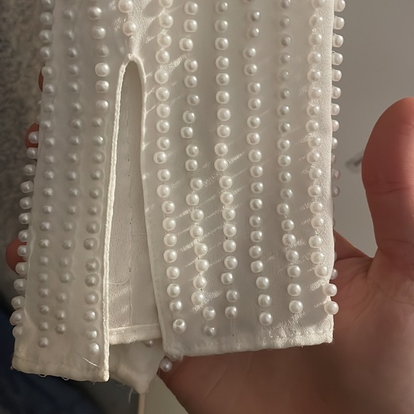 Never worn Zara pearl top - Picture 4 of 5